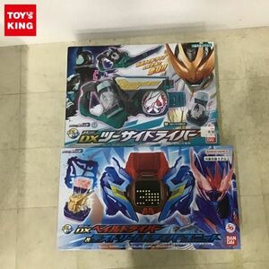 1円〜 バンダイ 仮面ライダーリバイス 変身ベルト DXツーサイドライバー DXベイルドライバー&デストリームドライバーユニット