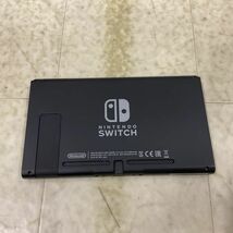 1円〜 動作確認/初期化済 箱無 Nintendo Switch HAC-001(-01) 本体 Joy-Con ネオンブルー ネオンレッド_画像3