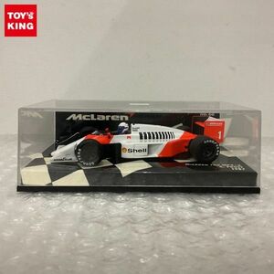 1円〜 ミニチャンプス 1/43 マクラーレン TAG MP 4-3 A.PROST 1987