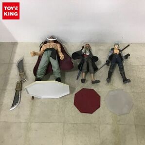 1円〜 ジャンク P.O.P/POP等 ONE PIECE 白猟のスモーカー シャンクス 白ひげ エドワード・ニューゲートの画像1