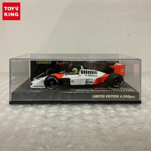 1円〜 ミニチャンプス 1/43 McLAREN HONDA MP4/4 アイルトン・セナ First World Champion 鈴鹿1988