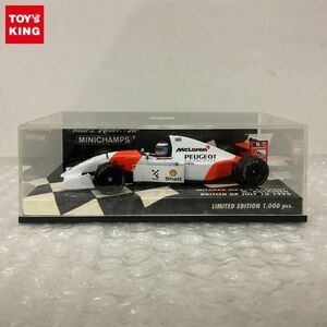 1円〜 ミニチャンプス 1/43 マクラーレン MP4/9 プジョー M.HAKKINEN BRITISH GP JULY 10 1994