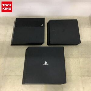 1円〜 訳あり ジャンク PlayStation4 本体 CUH-1000A ブラック、PS4 pro 本体 CUH-7000B ブラック 等