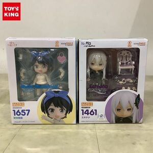 1円〜 破損 未開封含 ねんどろいど 1657 彼女、お借りします 更科瑠夏、1461 Re:ゼロから始める異世界生活 エキドナ