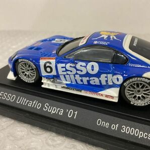 1円〜 エブロ 1/43 ESSO ウルトラフロー スープラ ’01 ＃6の画像4