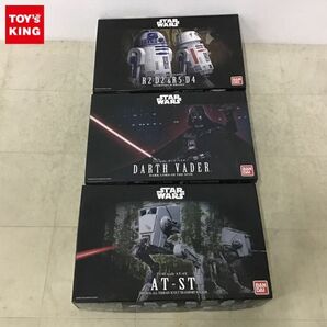 1円〜 バンダイ 1/12 STAR WARS ダース・ベイダー R2-D2＆R5-D4 他の画像1