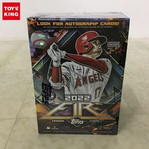 1円〜 未開封 2022 Topps Fire Baseball Blaster Box 1BOXの画像1