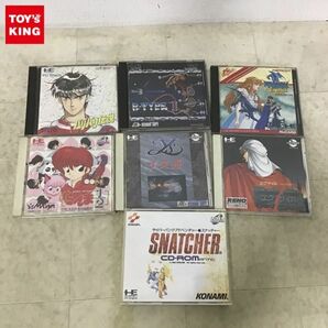 1円〜 PCエンジン HuCARD バリバリ伝説 CD-ROM2 イースIII 他の画像1