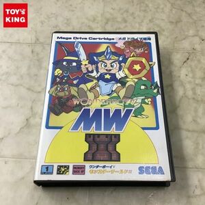 1円〜 メガドライブ専用カートリッジ ワンダーボーイV モンスターワールドIII