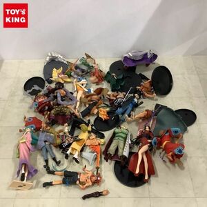 1 jpy ~ with special circumstances Junk ONE PIECE figure rufi, Hankook, white .., sabot etc. 