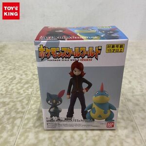 1円〜 未開封 バンダイ ポケットスケールワールド ジョウト地方 シルバー＆アリゲイツ＆ニューラ