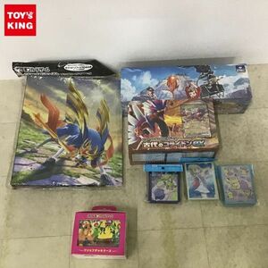 1円〜 未開封含 ポケモンカードゲーム ポケカ スターターデッキ&ビルドセット 古代のコライドンex フリップデッキケース他