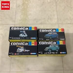 1 jpy ~ Tomica black box Honda City turbo, Toyota Land Cruiser etc. / made in Japan 