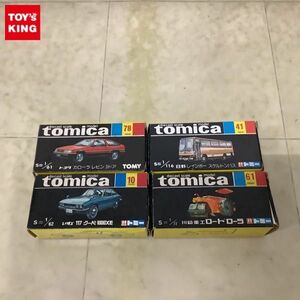 1 jpy ~ Tomica black box Toyota Corolla Levin 3 door, Mitsubishi heavy industry low draw la etc. / made in Japan 