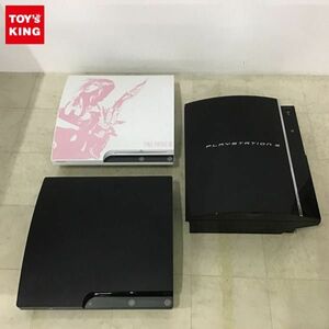 1円〜 訳あり PS3 本体 CECH-2000A チャコール ブラック CECH-2000B ファイナルファンタジーXIIIエディション 他