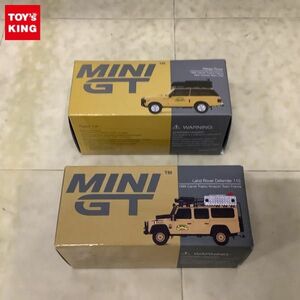 1円〜 TSM MODEL 1/64 MINI GT ランドローバー ディフェンダー 110 1989 Camel Trophy Amazon Team France 他