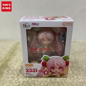 1円〜 未開封 ねんどろいど グッスマくじ 2331-a B賞 桜ミク セーラ服Ver.