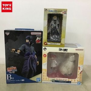 1円〜 未開封 一番くじ NARUTO-ナルト- 疾風伝 忍ノ絆 B賞 サスケ、劇場版 SPY×FAMILY CODE: White ラストワン賞 アーニャ＆ボンド 他