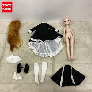 1円〜 箱無 ボークス ドルフィードリーム MDD 女の子 ピンク系アイ、オレンジ系ヘア、シスター服風ドレス 他