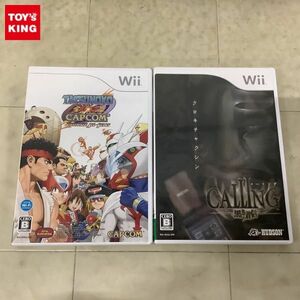 1円〜 Wii タツノコ VS. カプコン アルティメット オールスターズ、コーリング 黒き着信