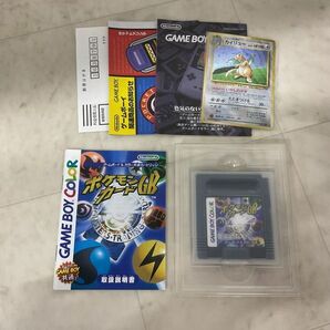 1円〜 GB ゲームボーイ ポケモンカードGB おまけカード(ポケカ 旧裏面 カイリュー)付きの画像2