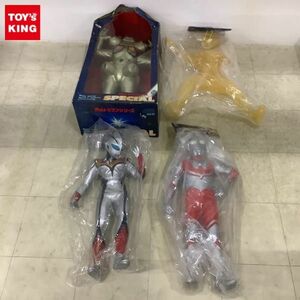 1円〜 未開封含 ウルトラマンシリーズ ビッグサイズソフビフィギュア7 他 グリッターティガ、ゾフィー 等