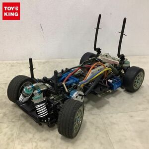 1円〜 ジャンク 電動RC シャーシ タイヤ フタバ R614FS 受信機 他