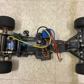 1円〜 ジャンク 電動RC シャーシ タイヤ タミヤ フォーミュラチューンモーター32T 受信機 他の画像4