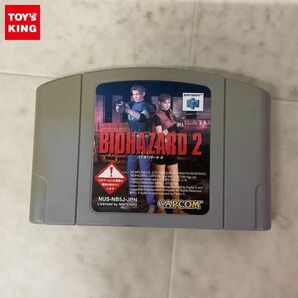 1円〜 箱無 NINTENDO 64 バイオハザード2の画像1