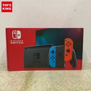 1円〜 動作確認/初期化済 Nintendo Switch HAC-001(-01) 本体 ネオンブルー ネオンレッド