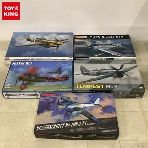 1円〜 ハセガワ 他 1/32 等 P-40E ウォーホーク アリューシャン タイガー 、テンペストMk.V 他