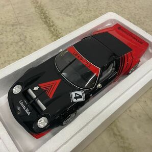 1円〜 GTスピリット 1/18 LB★WORKS Miura Asia Exclusive ブラック レッド GT S033KJの画像3