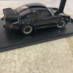 1円〜 オートアート ミレニアム 1/18 ポルシェ 911 3.3 ターボ ブラックの画像4