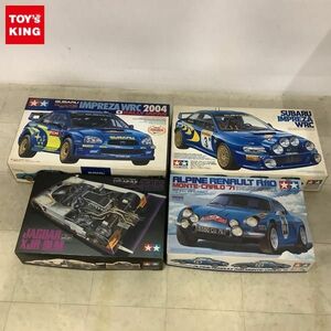 1円〜 タミヤ 1/24 スバル・インプレッサWRC 2004 ラリー・ジャパン、アルピーノ ルノーA110 モンテカルロ’71 他