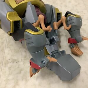 1円〜 ジャンク 箱無 タカラトミー トランスフォーマーアニメイテッド TA-17 ダイノボット指揮官/グリムロックの画像7