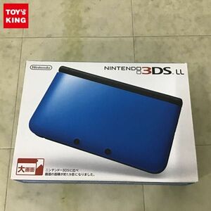 1円〜 欠品 動作確認/初期化済 ニンテンドー3DS LL SPR-001(JPN) 本体 ブルー×ブラック