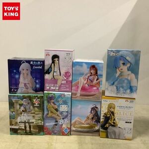 1円〜 未開封 魔女の旅々 Coreful イレイナ ナイトウェアver、オーバーロード Aqua Float Girls アルベド Renewal他