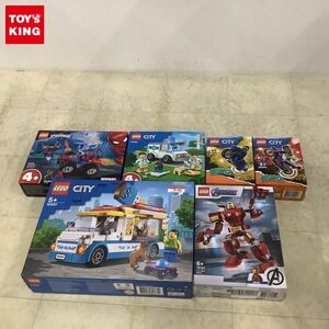 1円〜 未開封 LEGO レゴ シティ アイスクリームワゴン 60253 スーパー・ヒーローズ スパイダーマンのカーチェイス 76133 他