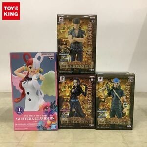 1円〜 未開封 ONE PIECE DXF THE GRANDLINE MEN 他 ロロノア・ゾロ、ウソップ、ニコ・ロビン 等