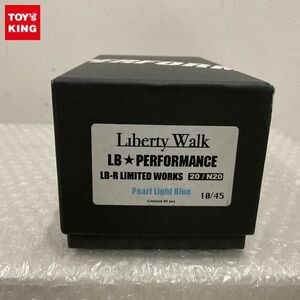 1円〜 Liberty Walk 1/43 LB PERFORMANCE LB-R LIMITED WORKS 20/N20 パールライトブルー