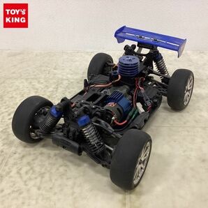 1円〜 ジャンク 電動RC シャーシ、京商 RX-11 受信機、サーボ 他の画像1