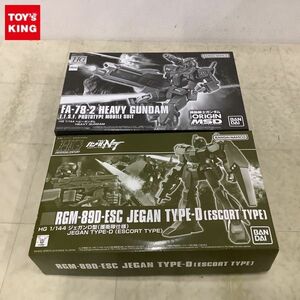 1円〜 HGUC 等 1/144 ジェガンD型 護衛隊仕様 ヘビーガンダム