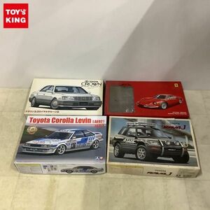 1円〜 フジミ等 1/24 フェラーリ ディノ246GT トヨタ カローラレビン AE92 ’88 Gr.A仕様 他