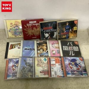 1円〜 ドリームキャスト バイオハザード コード:ベロニカ ソニック アドベンチャー 首都高バトルソウルキャリバー 他