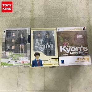 1円〜 未開封含 figma 004 キョン 制服ver. 005 真鍋 和 制服ver. 他の画像1