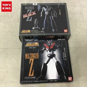 1円〜 欠品 超合金魂 GX-07 マジンガーZ OVA版 GX-01B ブラックマジンガーZ 限定版 1/32 兜甲児メタルフィギュア付属