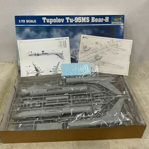 1円〜 トランペッター 1/72 Tupolev Tu-95MS Bear-H No.01601の画像2