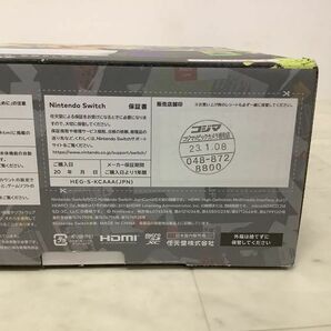 1円〜 欠品 動作確認/初期化済 Nintendo Switch HEG-001 有機ELモデル スプラトゥーン3 エディションの画像8