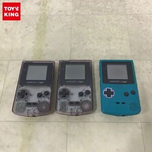 1 иен ~ Nintendo Game Boy цвет корпус прозрачный лиловый 2 пункт, голубой 