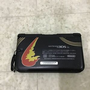 1円〜 動作確認/初期化済 箱無 ニンテンドー3DS LL 本体 SPR-001(JPN) リザードンエディションの画像2